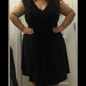 Black Holiday Dress- super stretch